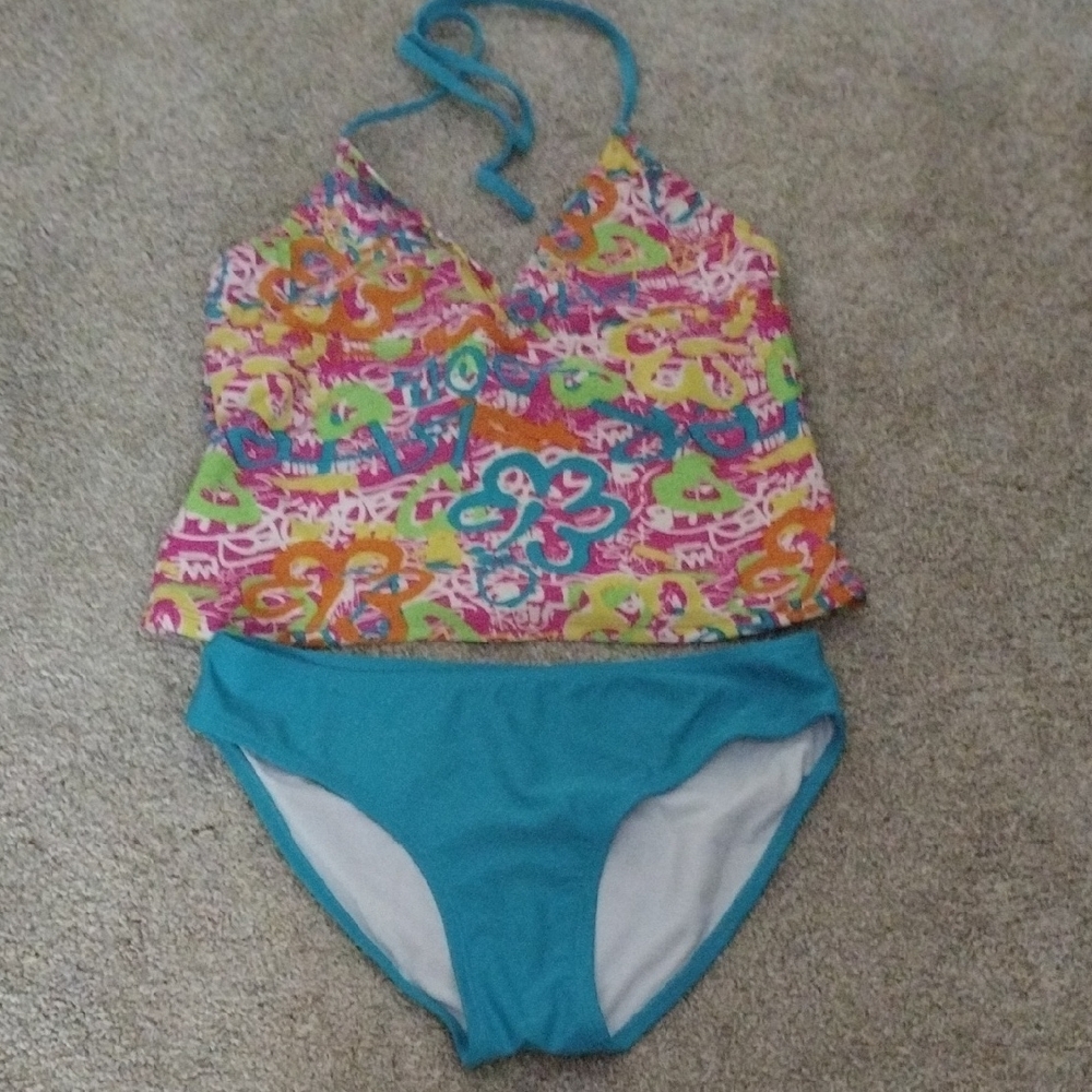 Joe Boxer Multicolor Kids Tankini Set